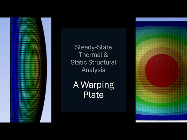 ANSYS Thermo-Structural Tutorial: A Warping Plate