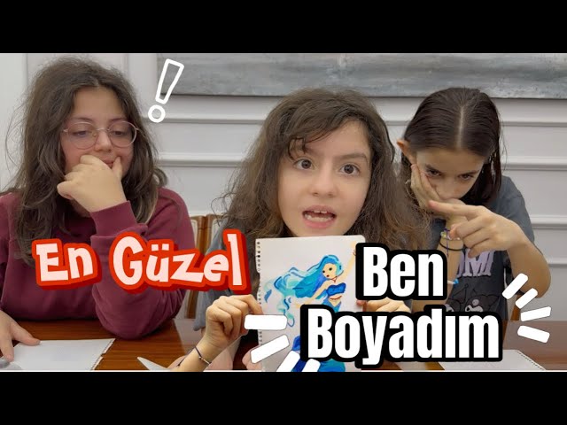 Deniz Kızını En Güzel Kim Boyadı Esmanur mu Afife mi Elif mi?