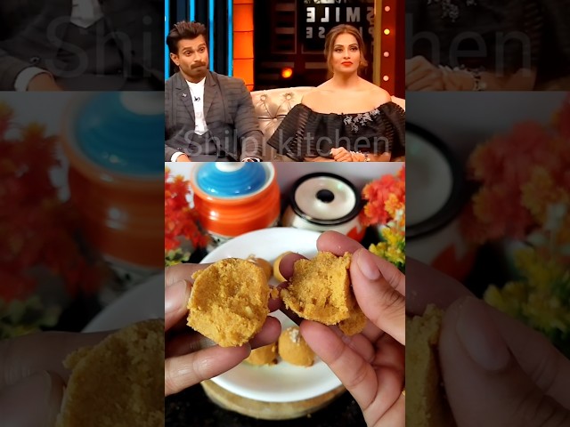 Bipasha Basu Favorite Sweet Besan Laddu || #shorts #besanladdoo