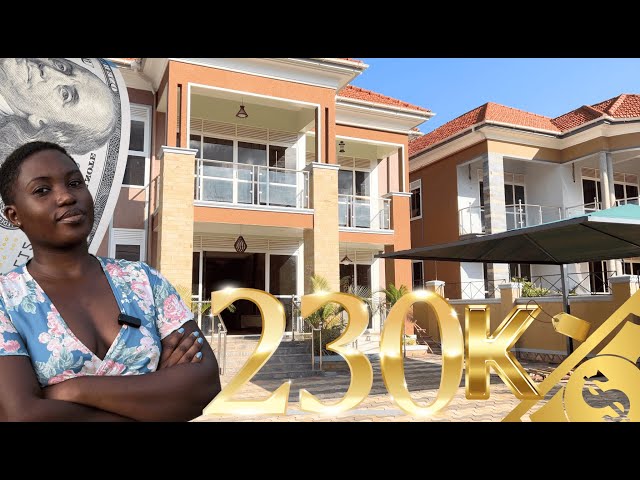 INSIDE A 230k U$D Modern Design Home in Africa| kyanja Uganda – mansion House Tour.