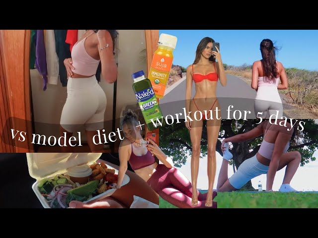 TRYING THE VICTORIA SECRET MODEL DIET AND WORKOUTS FOR A WEEK