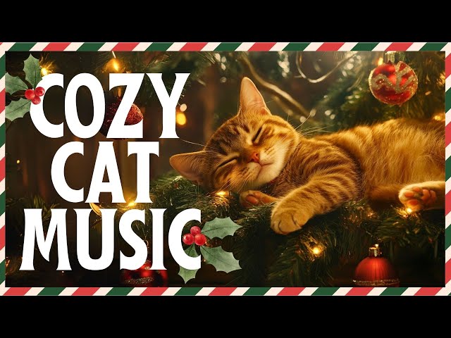 ❄️Cozy Cat Music | 24/7 Relaxation for Cats | Sleepy Sounds ❄️