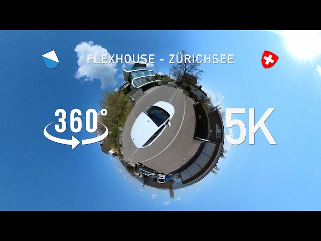 360° Flexhouse at Lake Zuerich - Zürichsee [5K]