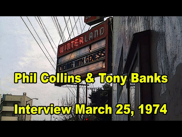 Phil Collins & Tony Banks - Interview March 25, 1974