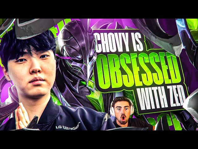 CHOVY SPAMMING ZED MID! *NEW KOREAN META?*