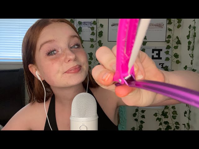 ASMR Crazy Girl Clips Back Your Hair