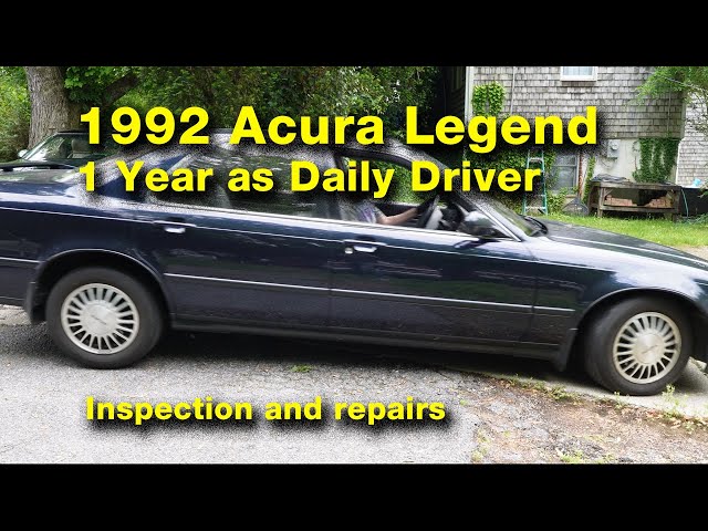 Acura Legend Daily Driver gets some love after a year on the job