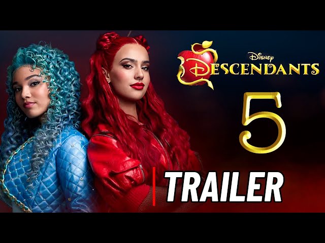 Descendants 5 Official Trailer, Release Date, and New Cast Revealed (2024)!