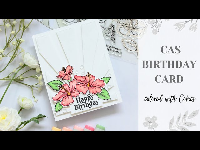 Clean and Simple BIRTHDAY CARD