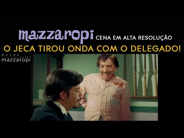 Cenas Mazzaropi - Fechou o tempo com o delegado! (1967)