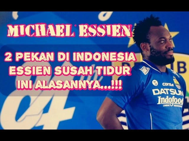 parah..!!! Ternyata Essien gak bisa tidur di bandung II Berita Harian Persib Bandung