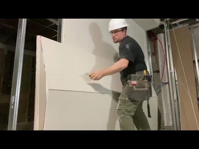 How to clean up your drywall cuts without a rasp