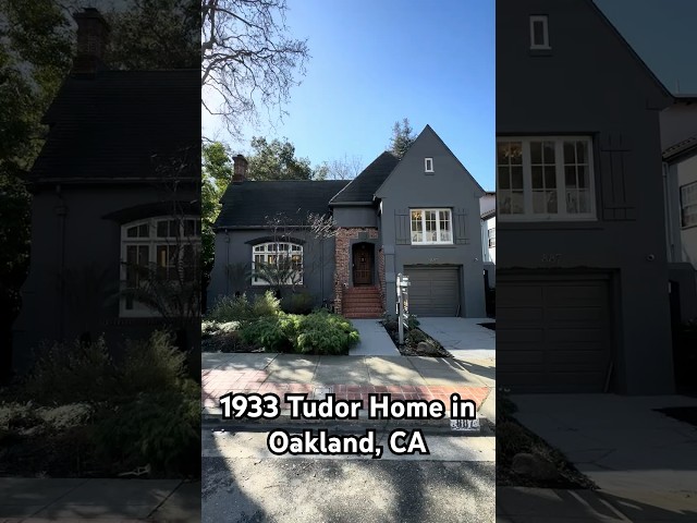 1933 Tudor Home in Oakland, CA #housetour #hometour #bayarea #oakland #oaklandca