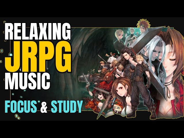 Relaxing JRPG Music to Focus or Study to || #focus #music #study #concentration