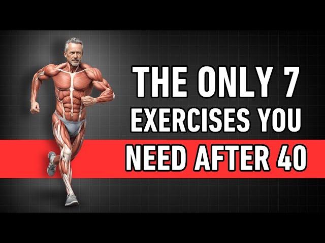 The 6 Exercises That Keep Men Over 40 Fit and Youthful! - Build Muscles🏋️💪🔥