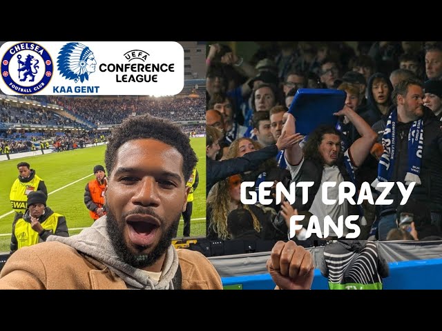 Chelsea FC Vs Kaa Gent highlights | Crowd Trouble | Limbs | Crazy Atmosphere