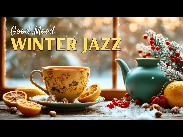 Good Mood Winter Jazz ❄️ Soft Coffee Jazz Piano Music | Relax & Chill ☕