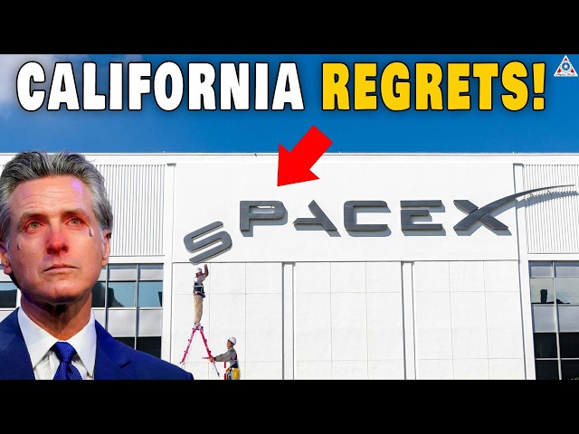 What SpaceX Just Did in Texas Shocked Cali's gov...