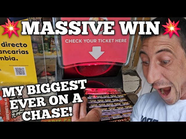 💥MASSIVE WIN💥 My Biggest Win Ever Chasing Lottery Tickets!!!! | Scratch Life🚀