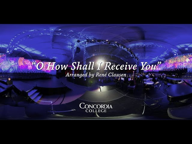 O How Shall I Receive You - Concordia Christmas Concerts