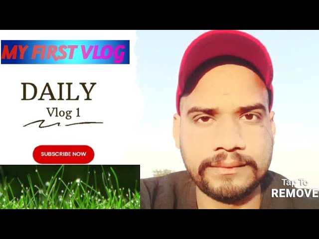 My first vlog | नदी के तट पर | my first vlog viral kaise kare 😆