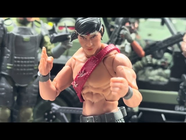 1/10 scale GI joe classified Review of Quick Kick