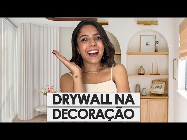 COMO USAR PAREDE DE DRYWALL NA DECORAÇÃO DA SUA CASA