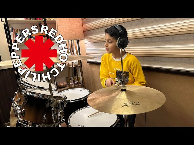 Red Hot Chili Peppers - Can't Stop - Drum Cover [11 yr old drummer ]