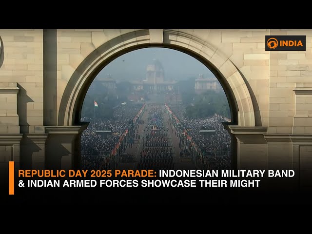 Republic Day 2025 Parade: Indonesian Military Band & Indian Armed Forces Showcase their Might