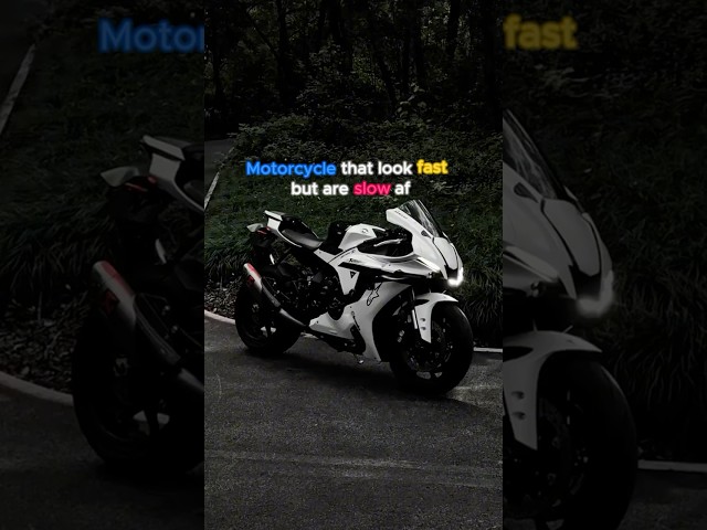 The Illusion of Speed: Fast-Looking Slow Motorcycles