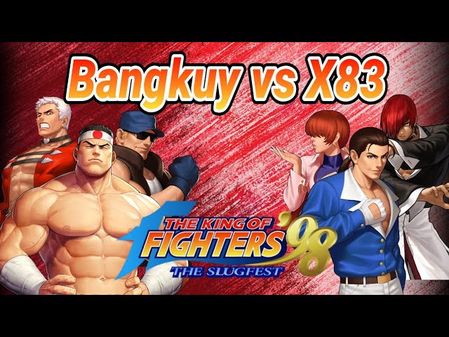 GGPO INDONESIA, Friendly Match The King of Fighters 98, [Ozan]Bangkuy vs X83.