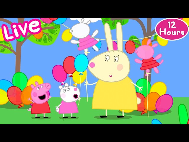 🔴 LIVE Peppa and Friends! 🐷 NEW Peppa Pig Tales Full Episodes 2025 🌟 24 HOUR Livestream