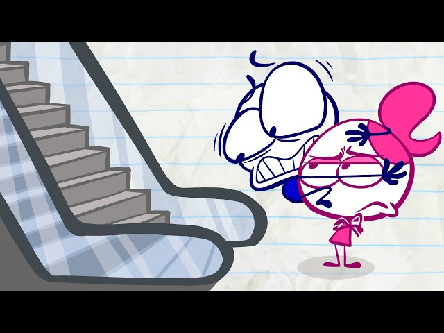 See You Later, Escalator! - Pencilmation India | Animation | Cartoons | Pencilmation