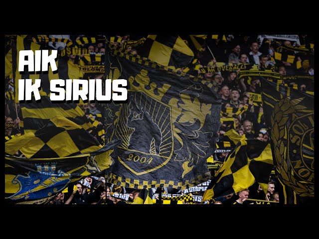 AIK - IK Sirius | Gemensam protest | 2024