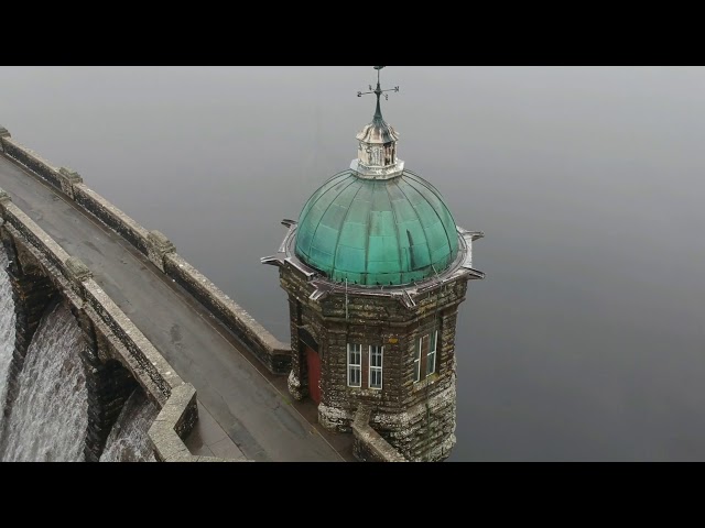 Lake Vernwy and Elan Valley drone footage.