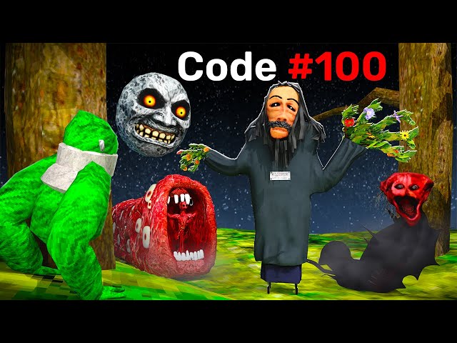 Testing 100 Gorilla Tag Codes That are SCARY...