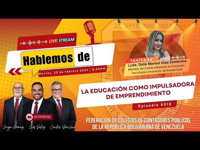 HABLEMOS DE: La Educación como Impulsadora de Emprendimiento.