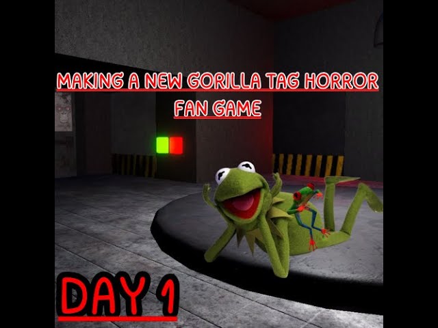 I'm Making A Gorilla Tag Horror Fan Game In 1 Week!!! Day 1.