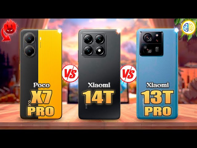 Poco X7 Pro vs Xiaomi 14T vs Xiaomi 13T Pro ✨ Full Review