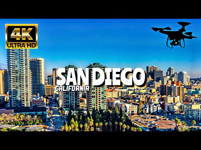 San Diego, California In 4K By Drone - Amazing View Of San Diego, California