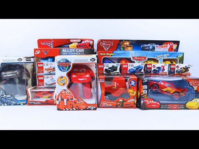 Disney Pixar Cars Unboxing Review l Lightning McQueen Car Toy ASMR | Monster Mack Truck ASMR