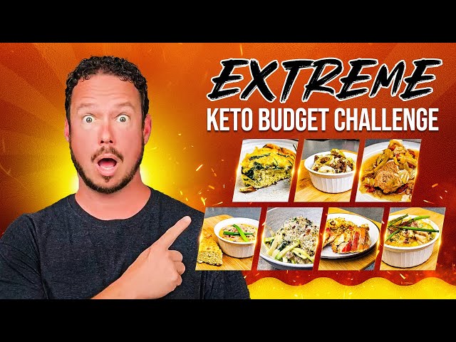 Keto Diet on a BUDGET: 2 People, 7 Days, UNDER $70!