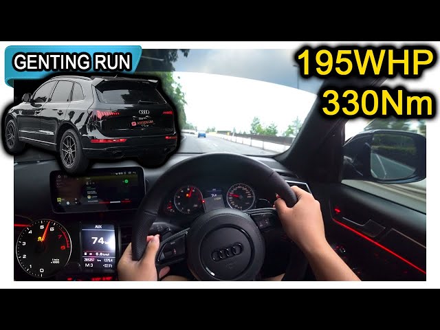 Part 2/2 | 2009 Audi Q5 2.0 TFSI Quattro | Malaysia #POV [Genting Run 冲上云霄] [CC Subtitle]