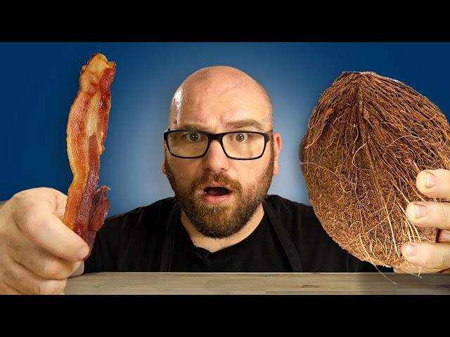 Making BACON from COCONUT | The BEST Coconut Bacon Recipe EVER!