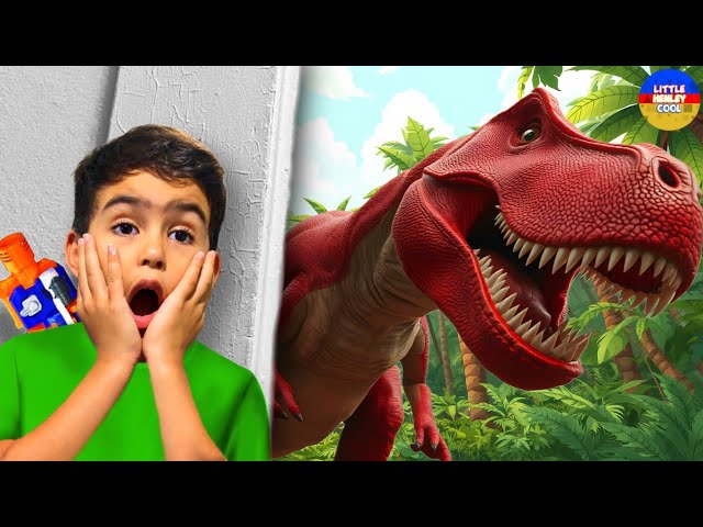 Littlehenleycool has real-life dinosaurs in his home!