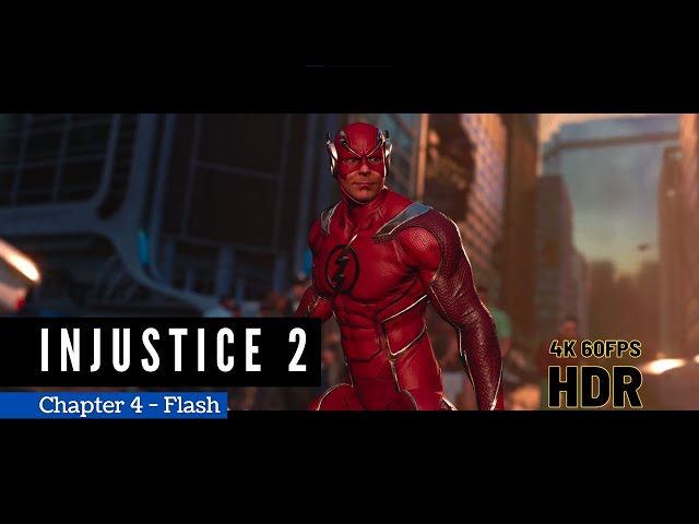 Injustice 2 Chapter 4 - The Flash (4K 60fps HDR)