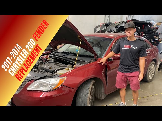 Learn how to replace your 2011-2014 Chrysler 200 fender!