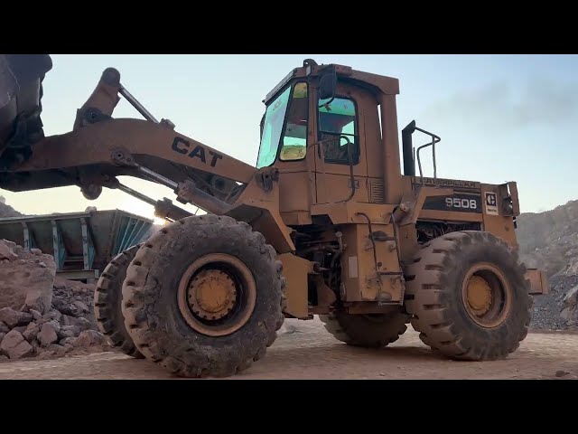 4K Heavy Machinery in Action🚨 | CAT Loaders & Samsung Excavators on Mountain Mining💎