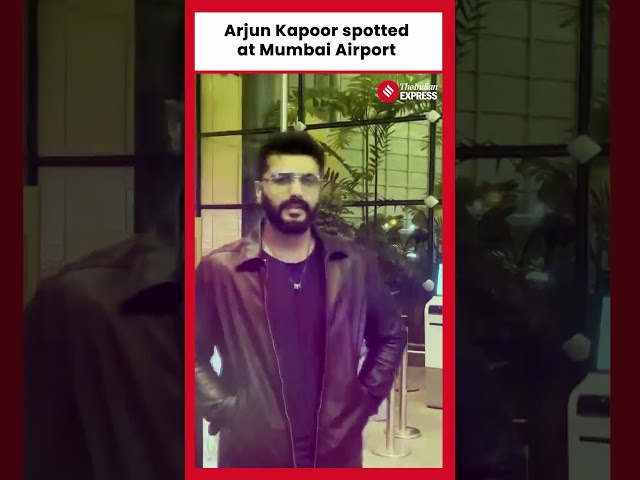 Arjun Kapoor spotted at Mumbai Airport