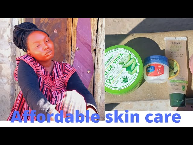 AFFORDABLE  SKIN CARE ROUTINE | Owamboland Namibia 🇳🇦 | NAMIBIAN YOUTUBER